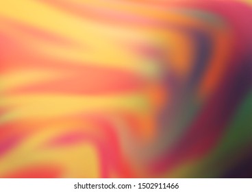 Light Orange vector abstract template. Colorful illustration in blurry style with gradient. Brand new style for your business design.