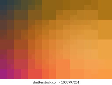Light Orange vector abstract textured polygonal background. Blurry rectangle design. Pattern can be used for background.
