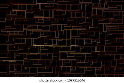Light Orange vector abstract textured polygonal background. Blurry rectangular design. The pattern with repeating rectangles can be used for background.