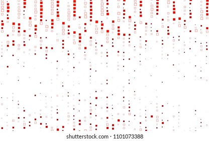 Light Orange vector abstract textured polygonal background. Blurry rectangular design. The pattern with repeating rectangles can be used for background.