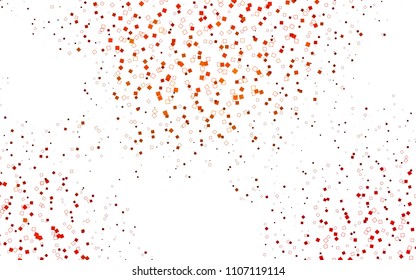 Light Orange vector abstract textured polygonal background. Blurry rectangular design. The pattern with repeating rectangles can be used for background.