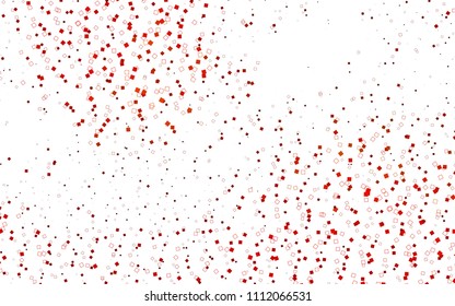 Light Orange vector abstract textured polygonal background. Blurry rectangular design. The pattern with repeating rectangles can be used for background.