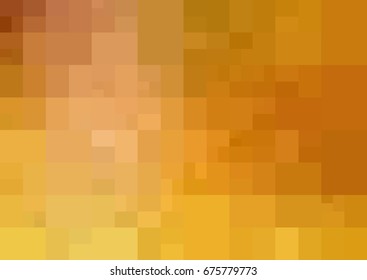 Light Orange vector abstract textured polygonal background. Blurry rectangle design. Pattern can be used for background.