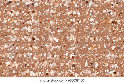 Light Orange vector abstract textured polygonal background. Blurry rectangular design. The pattern with repeating rectangles can be used for background.