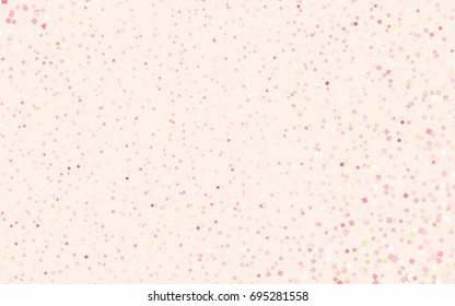 Light Orange vector abstract textured polygonal background. Blurry rectangular design. The pattern with repeating rectangles can be used for background.