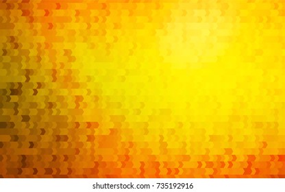 Light Orange vector abstract textured polygonal background. Blurry rectangular design. The pattern with repeating rectangles can be used for background.