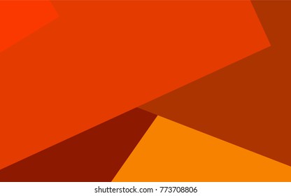 Light Orange vector abstract textured polygonal background. Blurry rectangular design. The pattern with repeating rectangles can be used for background.