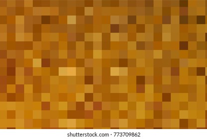 Light Orange vector abstract textured polygonal background. Blurry rectangular design. The pattern with repeating rectangles can be used for background.