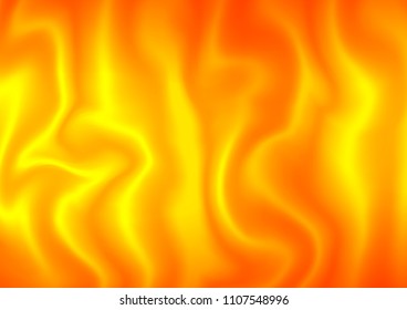 Light Orange vector backdrop with bent lines. Creative geometric illustration in marble style with gradient. A completely new template for your business design.