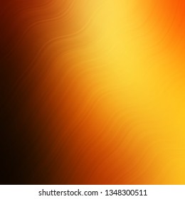 Light Orange vector backdrop with bent lines. Bright sample with colorful bent lines, shapes. Design for your business promotion.