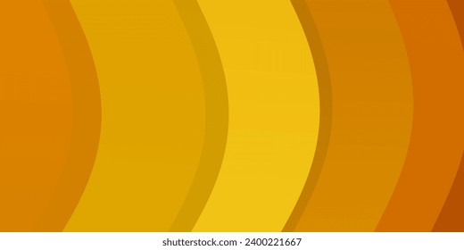 Light Orange vector backdrop with bent lines. Bright sample with colorful bent lines, shapes. Pattern for commercials, ads.