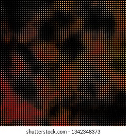 Light Orange vector backdrop with circles. Modern abstract illustration with colorful circle shapes. Design for your commercials.