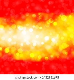Light Orange vector backdrop with circles. Modern abstract illustration with colorful circle shapes. Pattern for wallpapers, curtains.