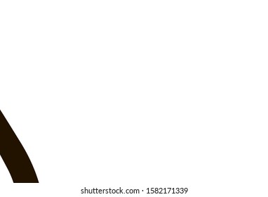 Light Orange vector backdrop with curved lines. Colorful illustration in simple style with gradient. Abstract design for your web site.