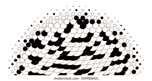 Light Orange vector backdrop with dots. Abstract illustration with colorful spots in nature style. Pattern for websites.