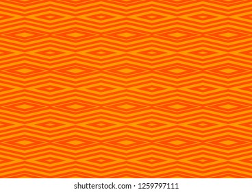Light Orange vector backdrop with lines, cubes. Modern geometric abstract illustration with lines, squares. Backdrop for TV commercials.