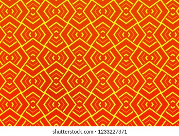Light Orange vector backdrop with long lines. Lines on blurred abstract background with gradient. Pattern for business booklets, leaflets.