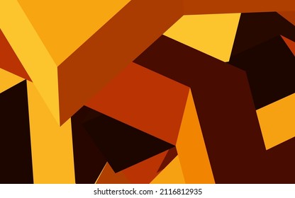 Light Orange vector backdrop with small and big stars. Shining colored illustration with stars. Pattern for astronomy websites.