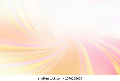 Light Orange vector backdrop with wry lines. A circumflex abstract illustration with gradient. Abstract design for your web site.