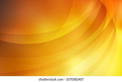 Light Orange vector background with abstract circles. Brand-new colored illustration in marble style with gradient. Marble design for your web site.