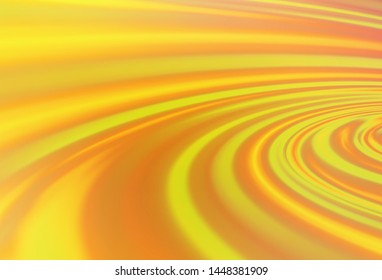 Light Orange vector background with abstract lines. An elegant bright illustration with gradient. The template for cell phone backgrounds.
