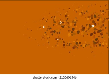 Light Orange vector background with abstract lines. A vague circumflex abstract illustration with gradient. The elegant pattern for brand book.