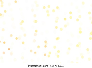 Fondo vectorial claro con hermosos copos de nieve. Brillante ilustración colorida con nieve sobre plantilla abstracta. Diseño de año nuevo para anuncio comercial.