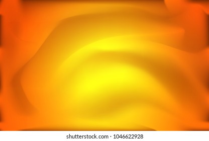 Light Orange vector background with bent lines. Colorful illustration in abstract marble style with gradient. A completely new template for your business design.