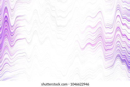 Light Orange vector background with bent ribbons. Colorful illustration in abstract marble style with gradient. Pattern for your business design.