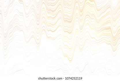 Light Orange vector background with bent ribbons. Creative geometric illustration in marble style with gradient. The elegant pattern for brand book.