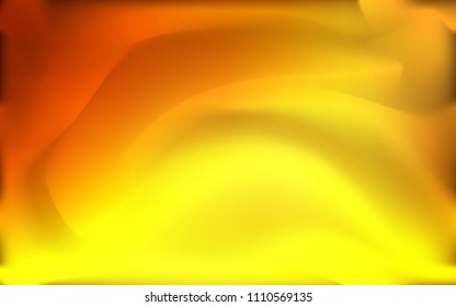 Light Orange vector background with bent lines. Shining crooked illustration in marble style. A completely new template for your business design.