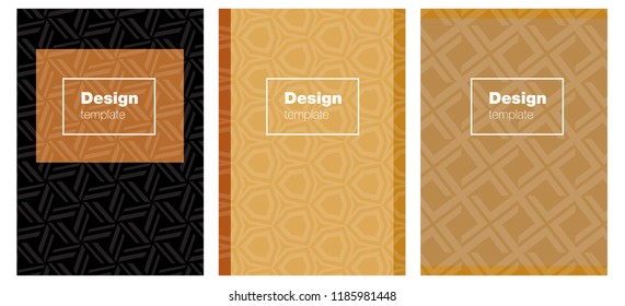Light Orange vector background for books. Web interface on abstract background with colorful gradient. Template for magazines, jurnals.