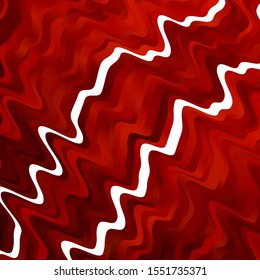 Light Orange vector background with bows. Abstract illustration with gradient bows. Pattern for commercials, ads.