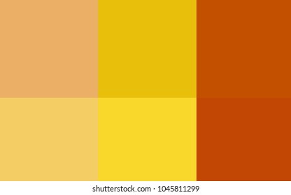 Light Orange vector background with bright palette. Abstract palette with samples of rainbow colors. Smart set of colors for your work as a designer.