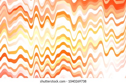 Light Orange vector background with bubble shapes. Shining crooked illustration in marble style. A completely new marble design for your business.