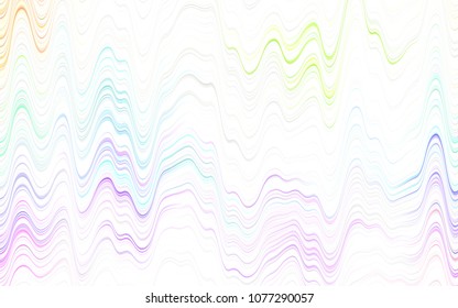 Light Orange vector background with bubble shapes. Colorful abstract illustration with gradient lines. Pattern for your business design.