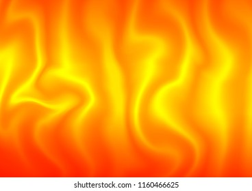 Light Orange vector background with bubble shapes. An elegant bright illustration with gradient. Pattern for your business design.