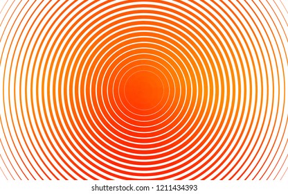 Light Orange vector background with bubbles. Blurred bubbles on abstract background with colorful gradient. Template for your brand book.