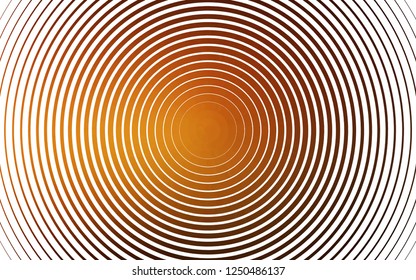 Light Orange vector background with bubbles. Modern abstract illustration with colorful water drops. Template for your brand book.