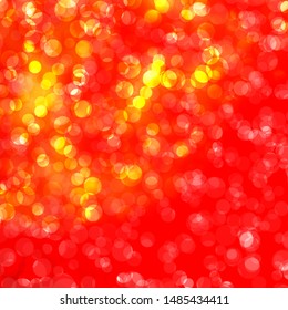 Light Orange vector background with bubbles. Abstract decorative design in gradient style with bubbles. Pattern for wallpapers, curtains.