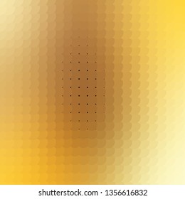 Light Orange vector background with circles. Illustration with set of shining colorful abstract spheres. Pattern for wallpapers, curtains.