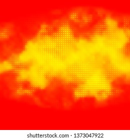 Light Orange vector background with circles. Abstract colorful disks on simple gradient background. Pattern for websites, landing pages.