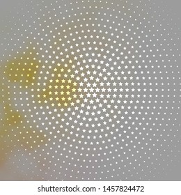 Light Orange vector background with colorful stars. Modern geometric abstract illustration with stars. Pattern for wrapping gifts.