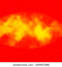 Light Orange vector background with colorful stars. Decorative illustration with stars on abstract template. Design for your business promotion.