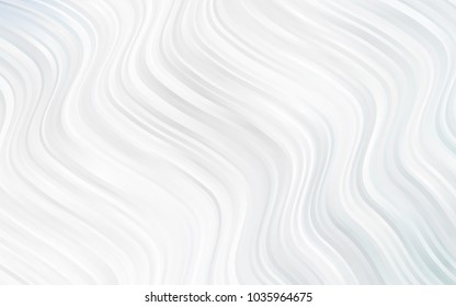Light Orange vector background with curved circles. Shining crooked illustration in marble style. Pattern for your business design.