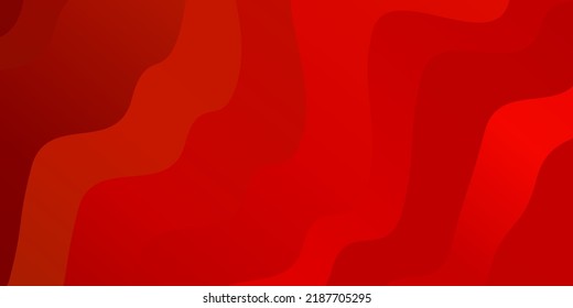 Light Orange vector background with curved lines. Colorful illustration with curved lines. Pattern for ads, commercials.