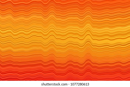 Light Orange vector background with lamp shapes. Geometric illustration in marble style with gradient.  A completely new template for your business design.