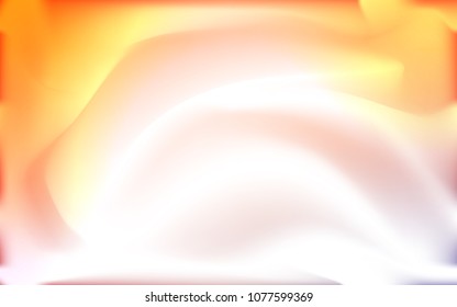 Light Orange vector background with lamp shapes. A completely new color illustration in marble style. A completely new memphis design for your business.