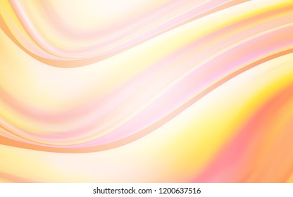 Light Orange vector background with lamp shapes. An elegant bright illustration with gradient. Marble style for your business design.