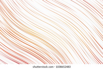 Light Orange vector background with lava shapes. Creative geometric illustration in marble style with gradient. The template for cell phone backgrounds.